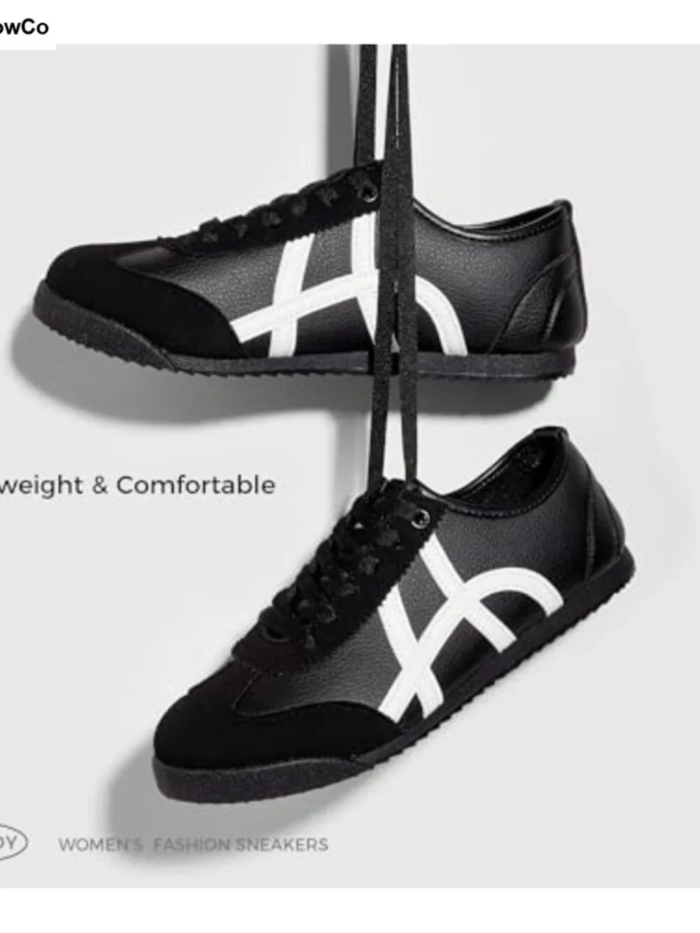 Retro Running Sneakers Women's Cushioned Casual Shoes Synthetic Leather